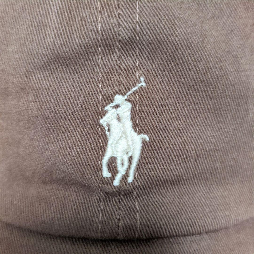POLO RALPH LAUREN ポニー刺繍 キャップ ブラウン