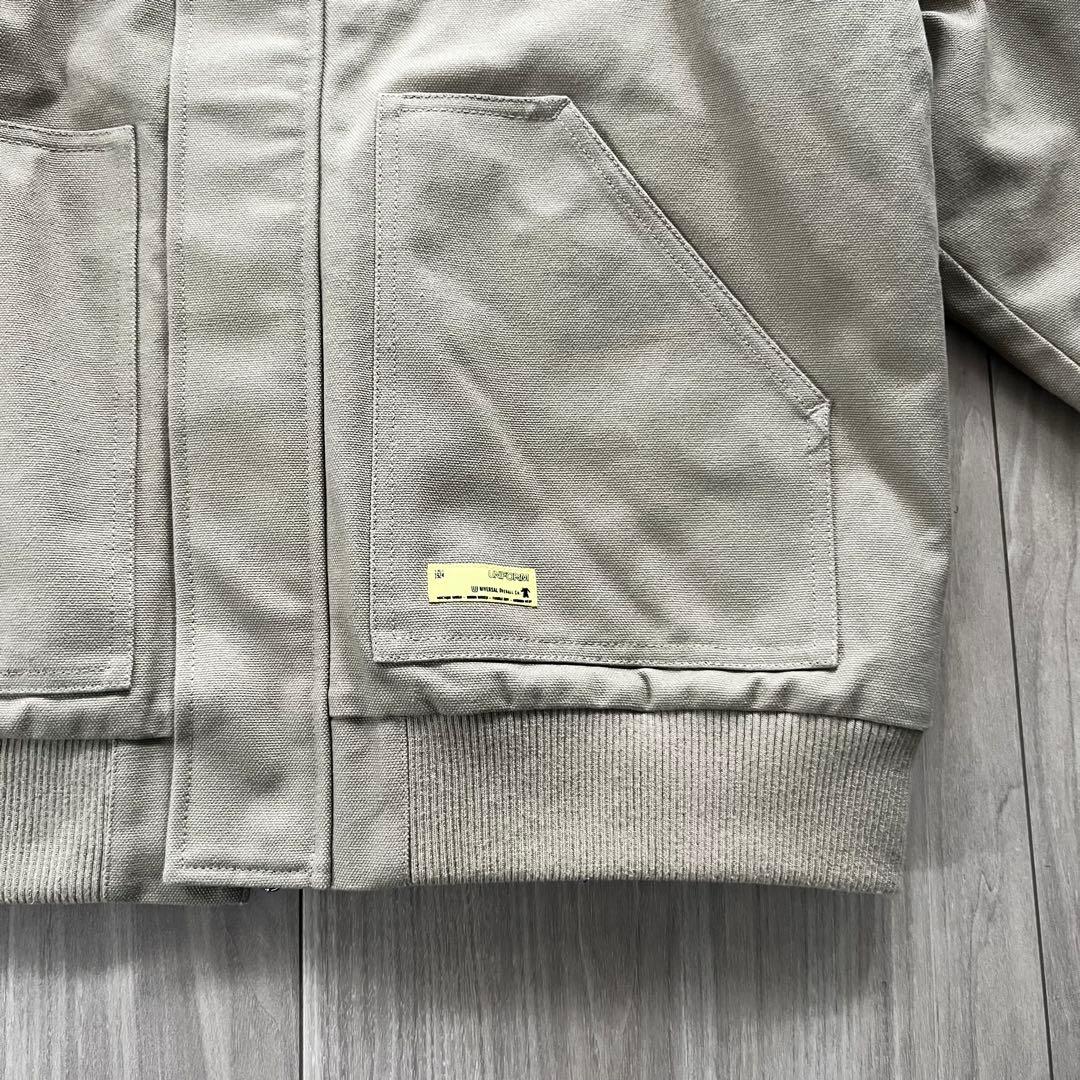 希少【期間限定出品】UNIVERSAL OVERALL 中綿ワークブルゾン L