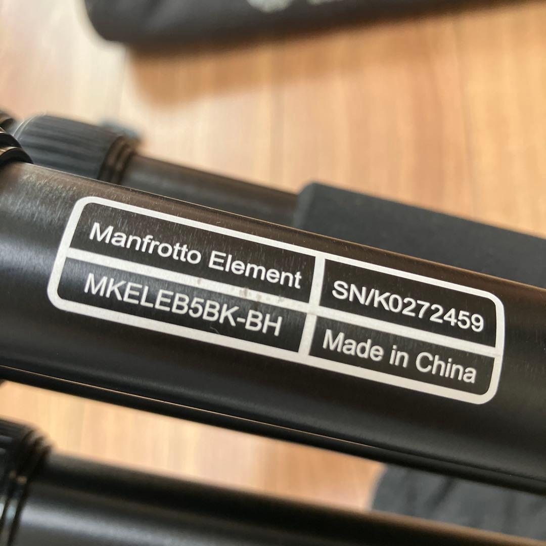 マンフロット Manfrotto Element 三脚