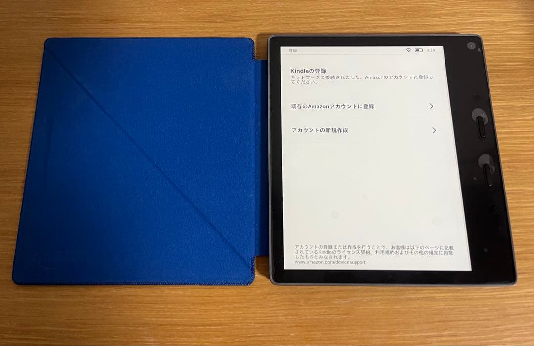 Amazon Kindle 本体 W9S3WJ カバー付 動作確認済み 読書用