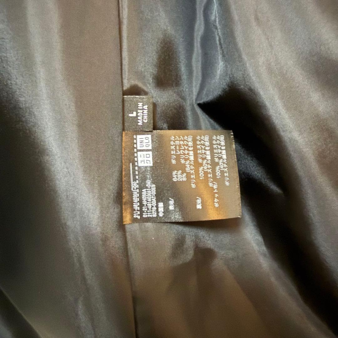 UNIQLO ユニクロ　ダブルジャケット　L タグ付き　　　未使用新品