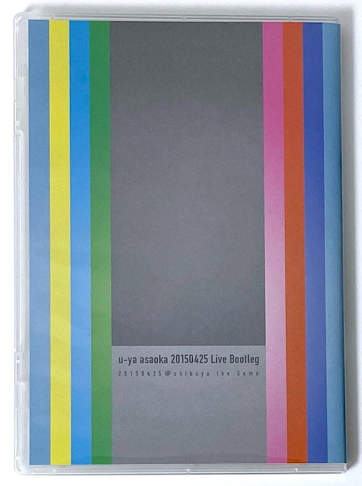 美品 廃盤 限定盤 DVD 浅岡雄也 20150425 Live Bootleg