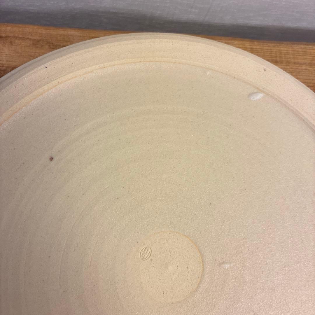 あおい新品　陶器　陶芸作家　プレート皿3枚　412