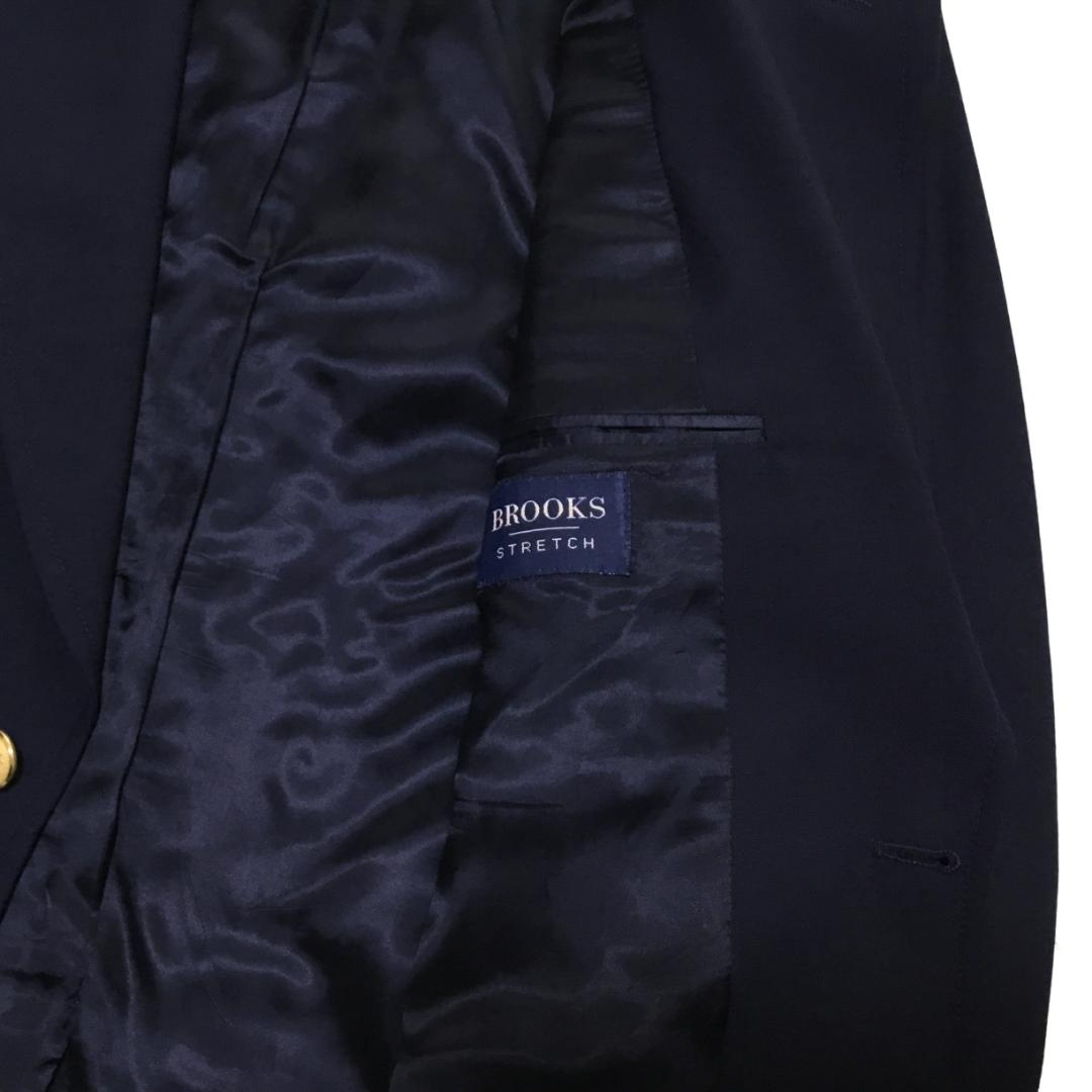 BROOKS BROTHERS ブルックスブラザーズ ストレッチ 紺ブレザー S
