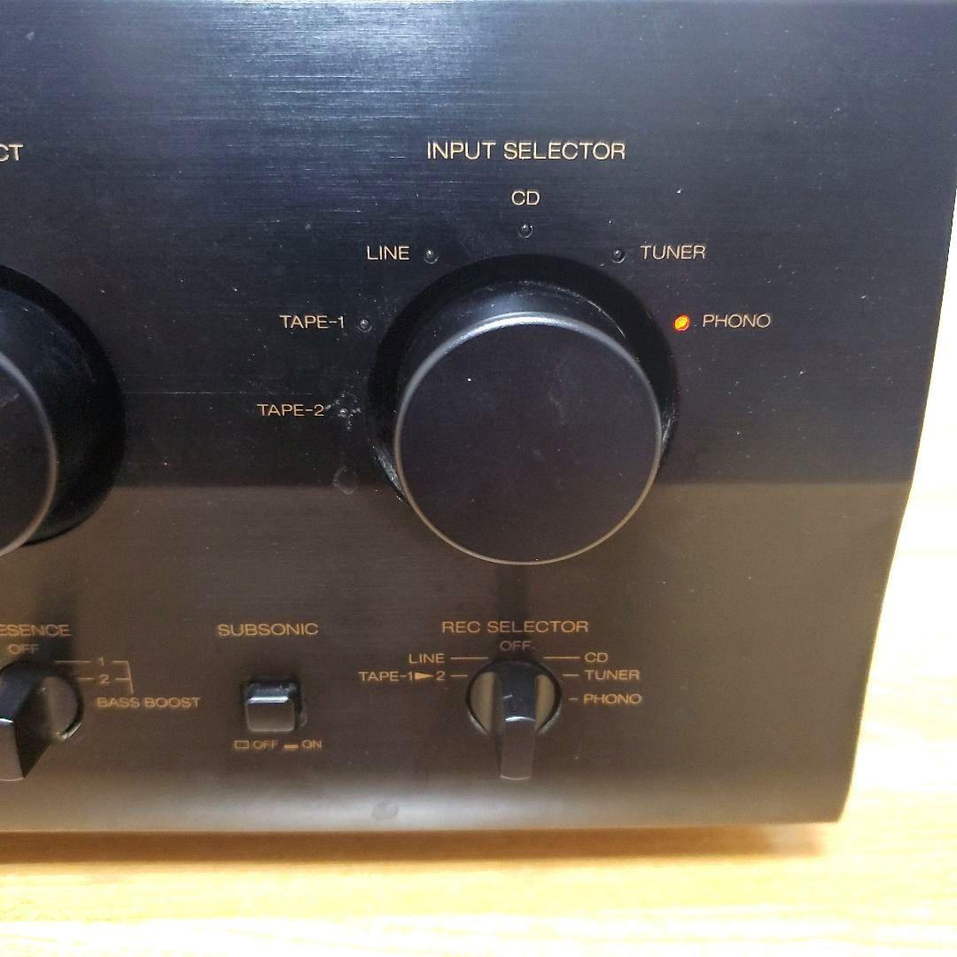 山水 SANSUI AU-α507R プリメインアンプ 通電確認済 レトロ