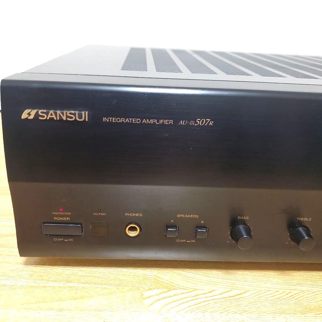 山水 SANSUI AU-α507R プリメインアンプ 通電確認済 レトロ