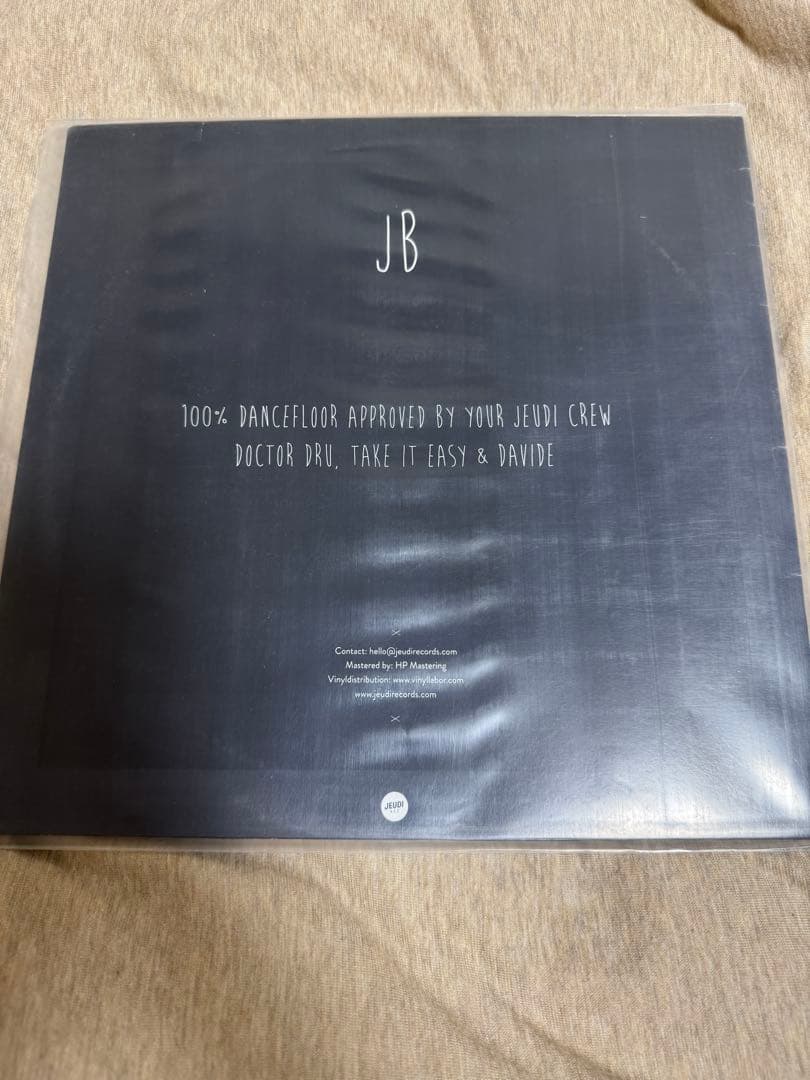 JEUDI BASICS 001 レコード
