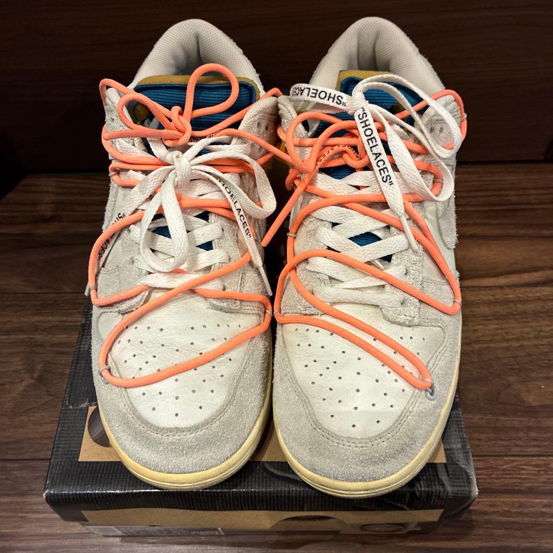 ナイキ×オフホワイト DUNK LOW 1 OF 50 19 ダンク