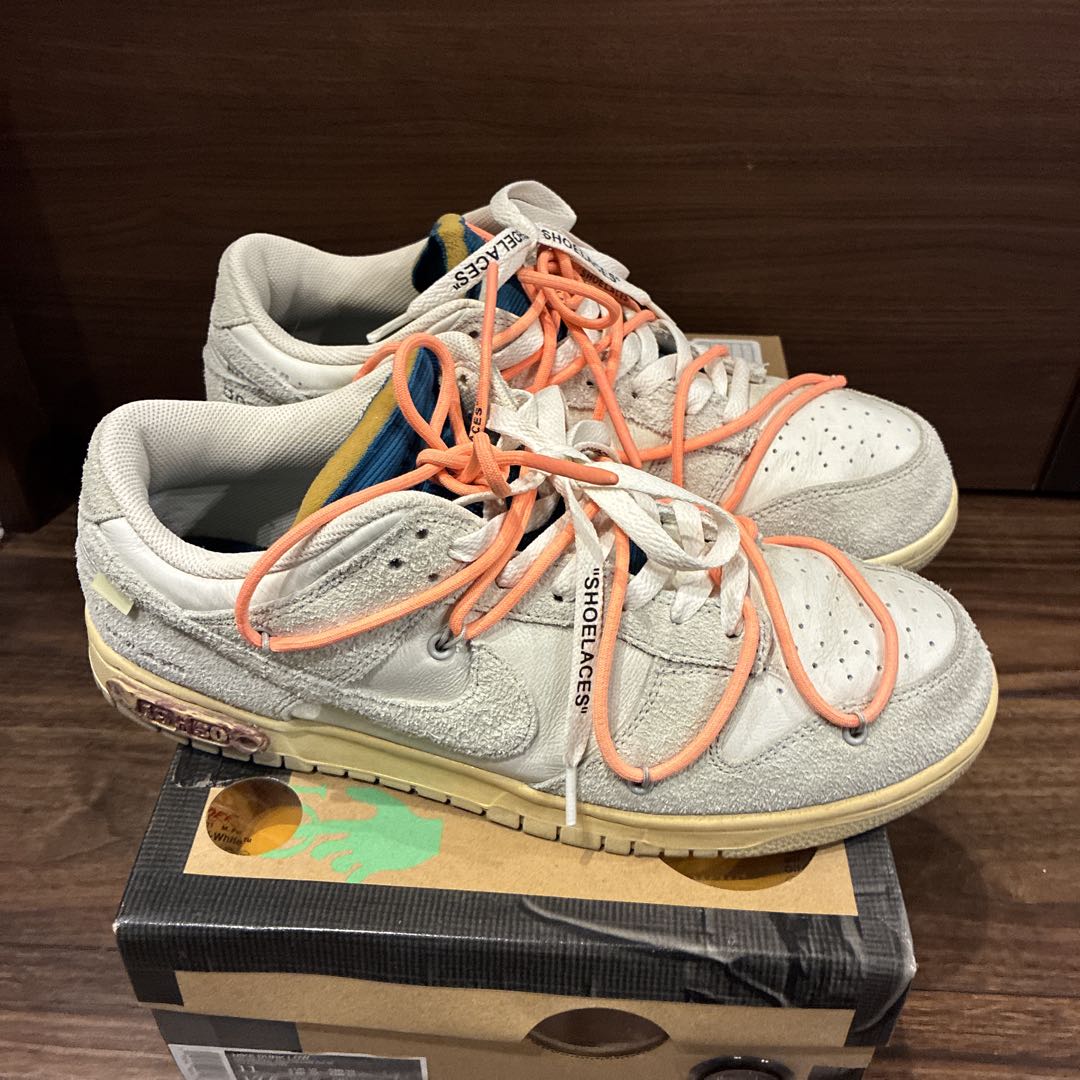 ナイキ×オフホワイト DUNK LOW 1 OF 50 19 ダンク