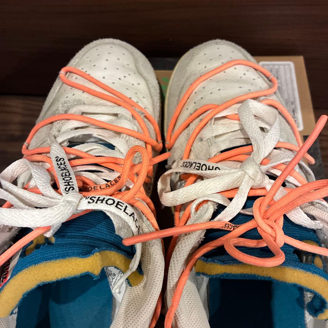ナイキ×オフホワイト DUNK LOW 1 OF 50 19 ダンク