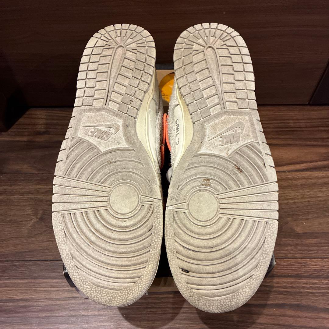 ナイキ×オフホワイト DUNK LOW 1 OF 50 19 ダンク