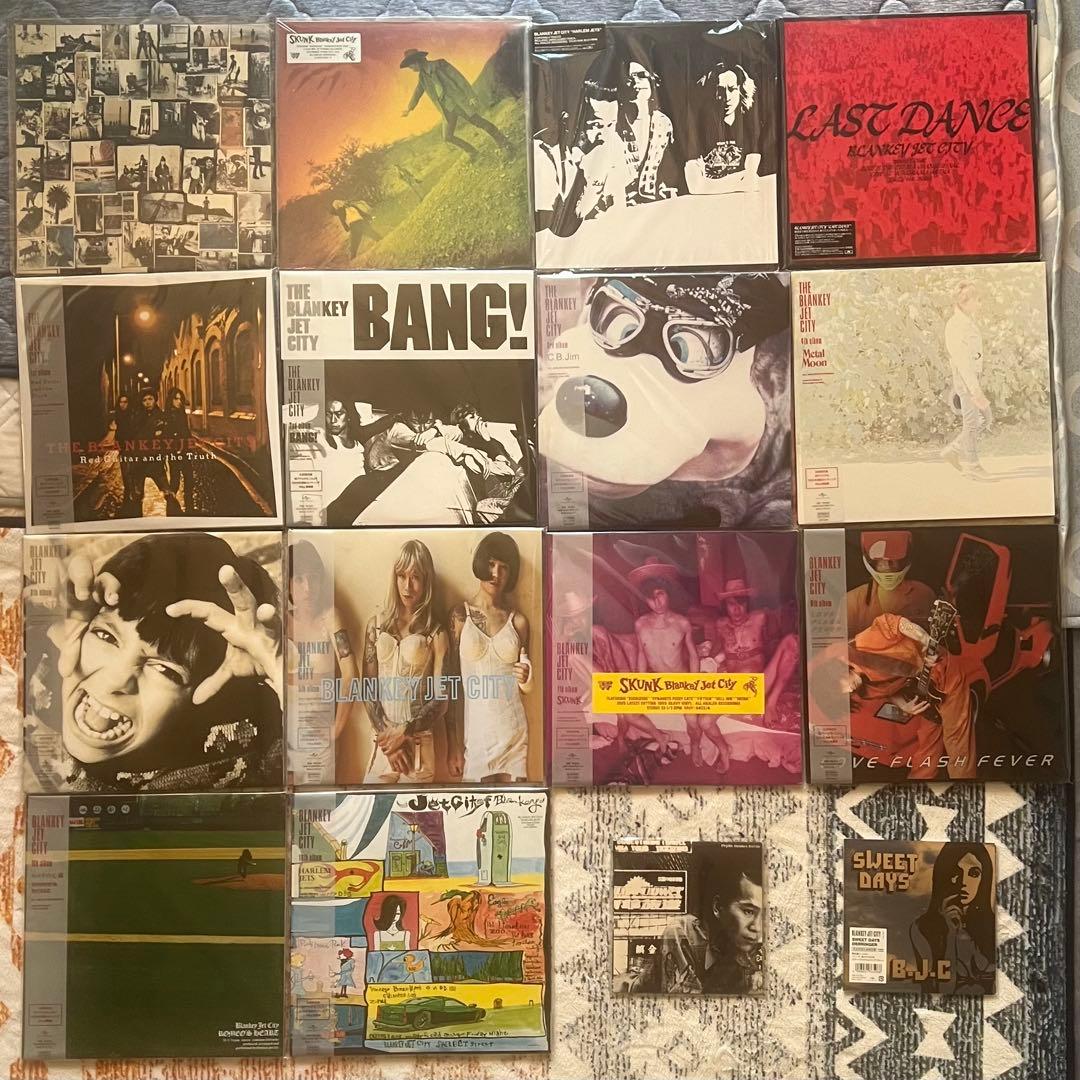 ほぼコンプリートセット blankey jet city アナログ レコード
