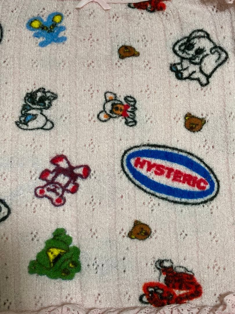 ヒステリックグラマー　動物柄キャミソール ピンク