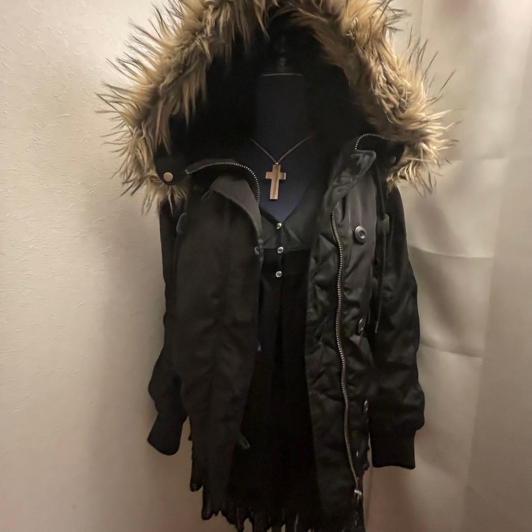 16日まで500円引き‼️00s y2k military jacket