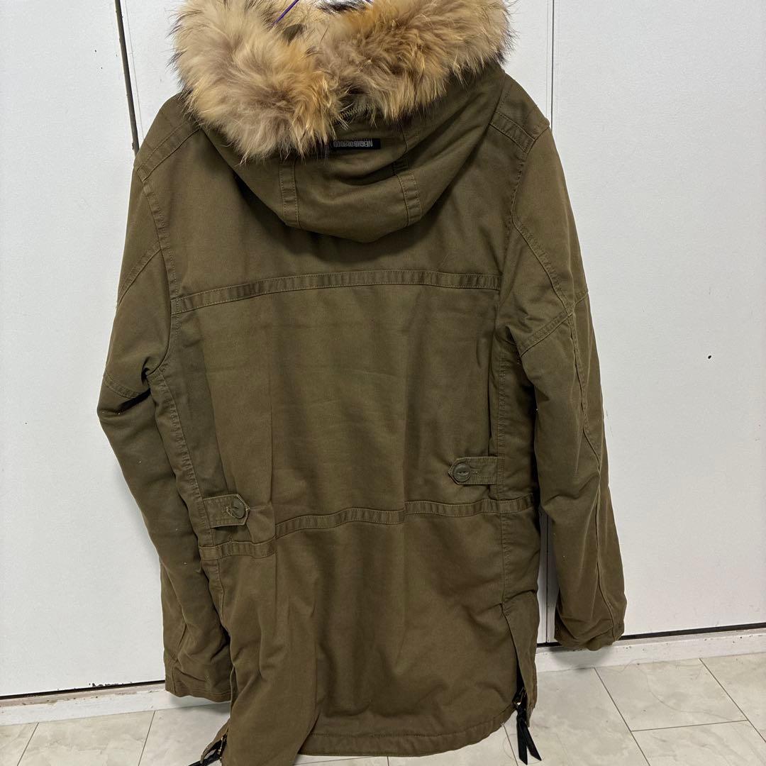 NEIGHBORHOOD ファー付きモッズコート Lサイズ