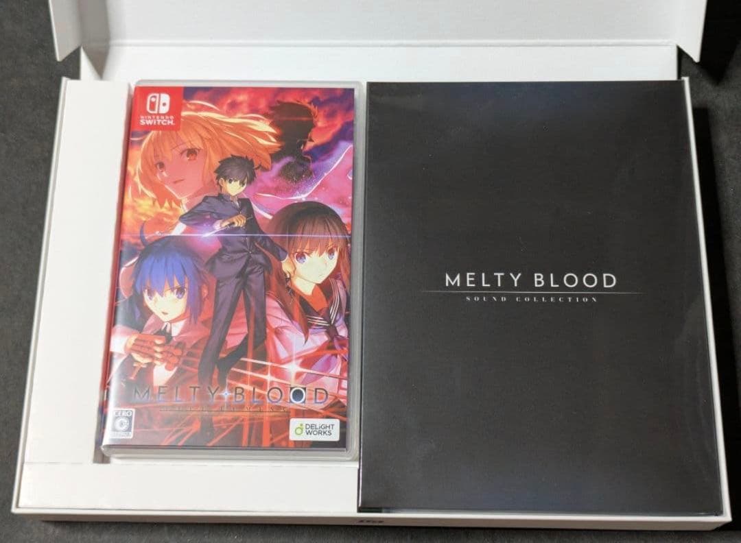 Switch MELTY BLOOD： TYPE LUMINA 限定版特典未開封