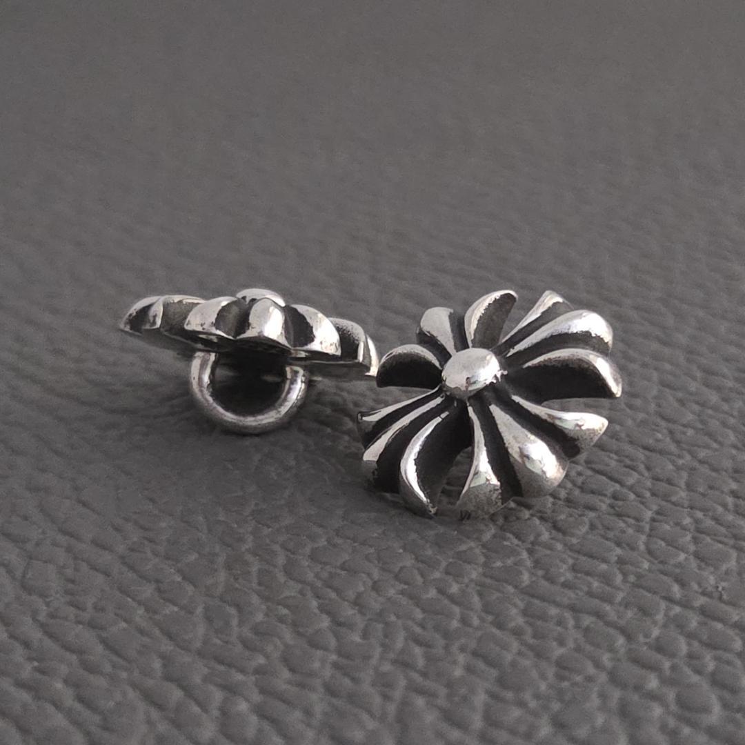 CHROME HEARTS クロムハーツ CHカフス パーツ SV925 2点