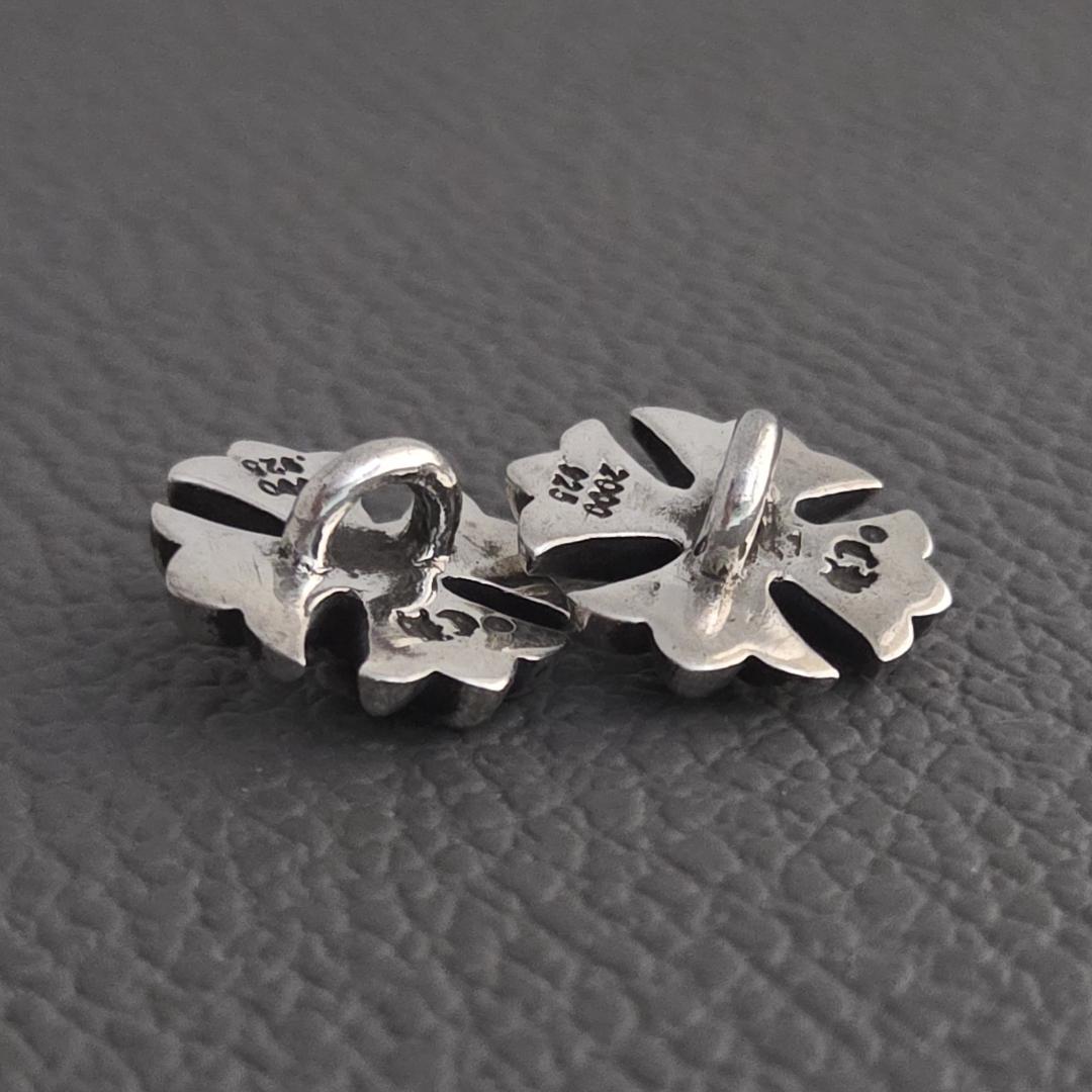 CHROME HEARTS クロムハーツ CHカフス パーツ SV925 2点