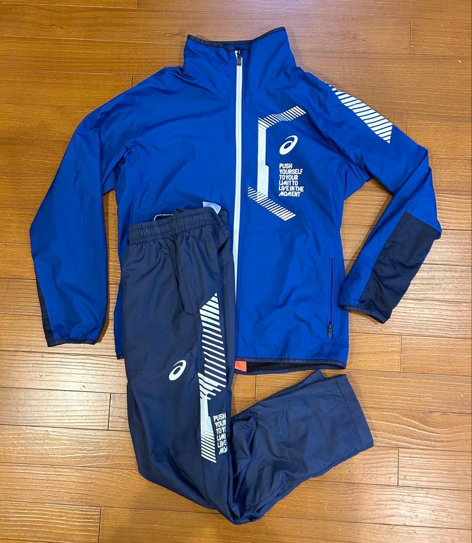 アシックス【美品】ASICS［LIMO 裏トリコットブレーカー 上下セット］M