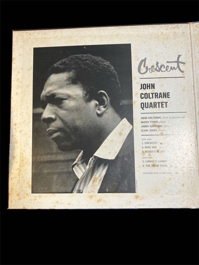 洋楽 Crescent John Coltrane Quartet LP