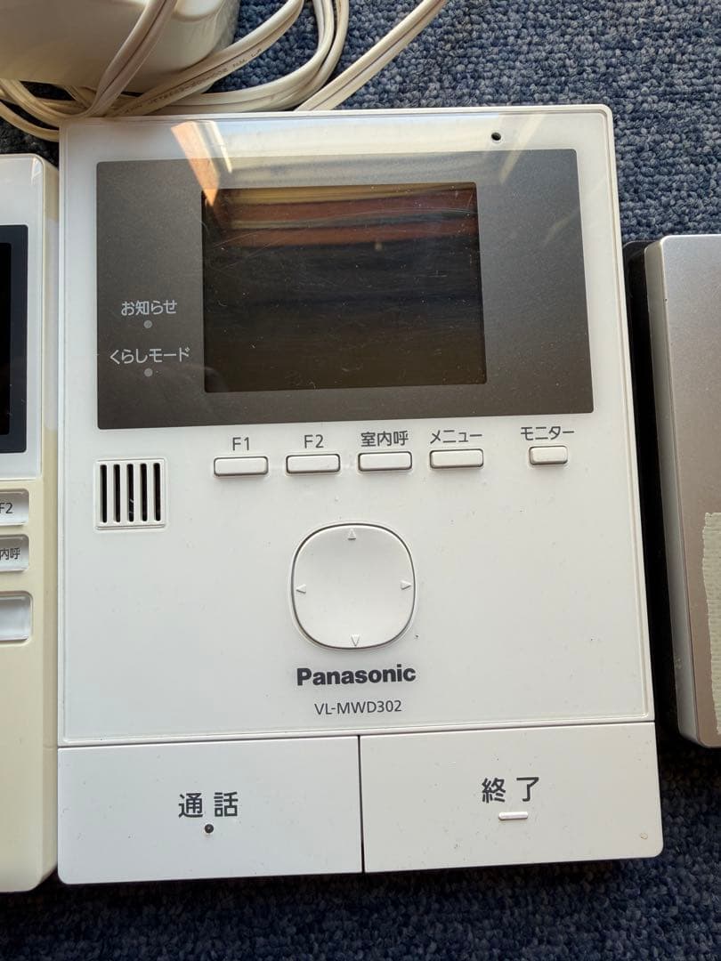 Panasonic インターホンシステム VL-WD613 VL-MWD302