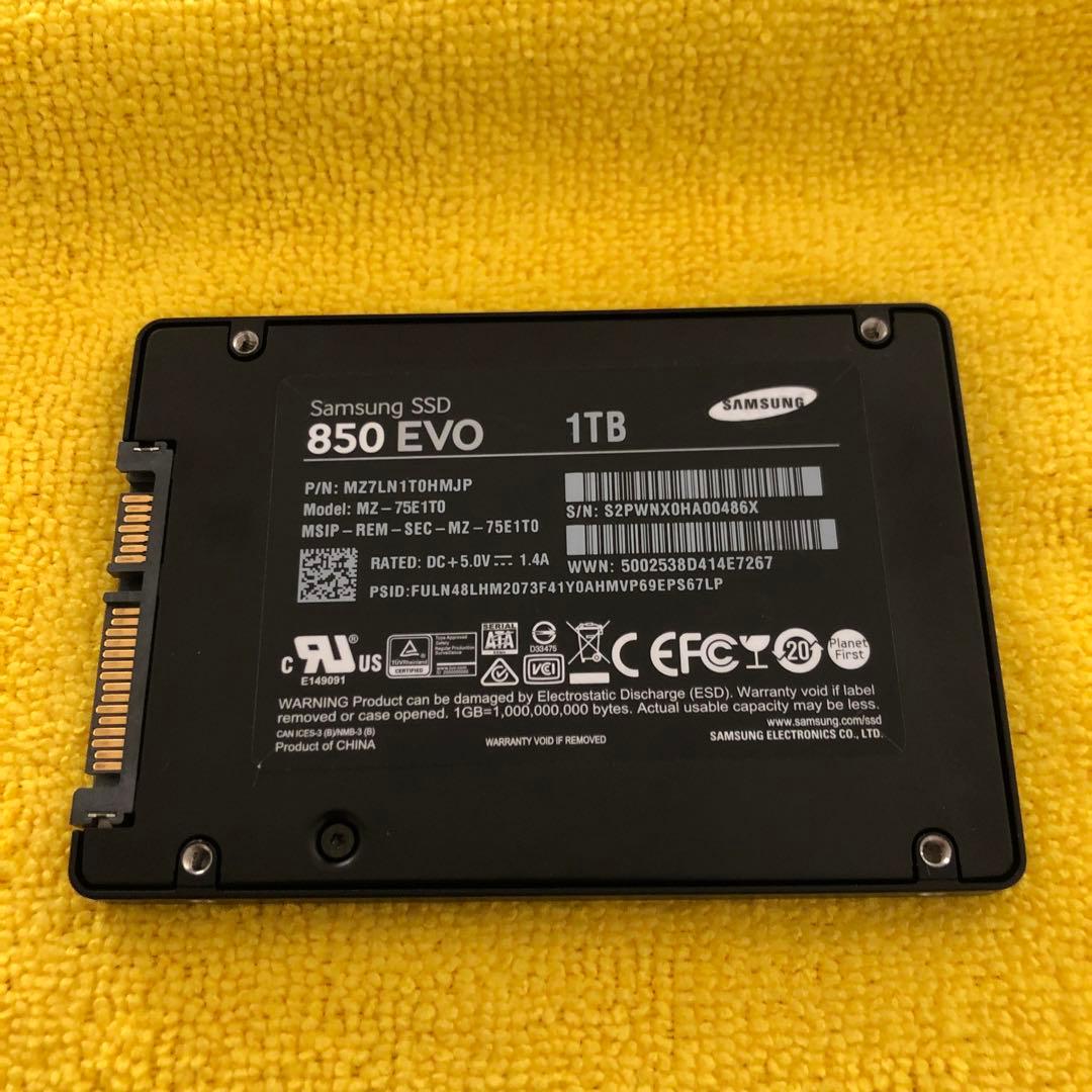 SAMSUNG製 850EVO SSD 1000GB ★02