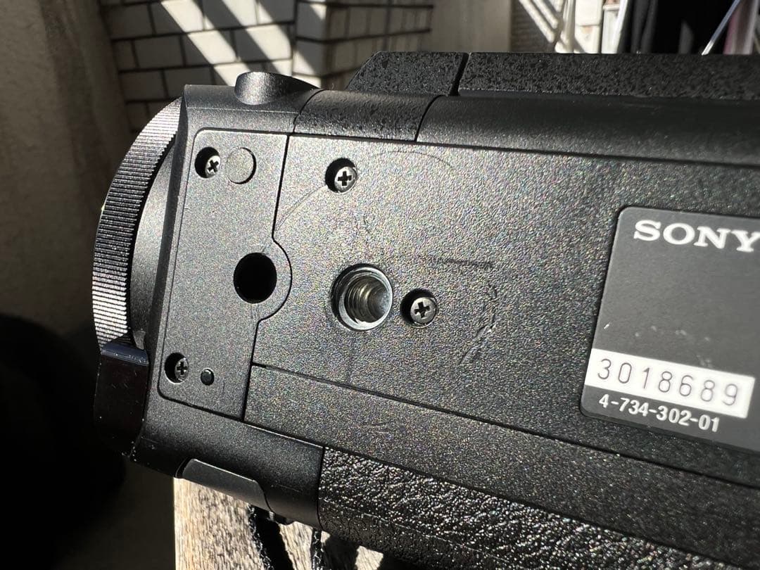 美品 FDR-AX60 SONY 4K ビデオカメラ