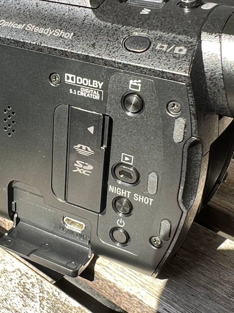 美品 FDR-AX60 SONY 4K ビデオカメラ