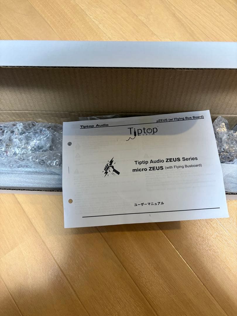 TIPTOP audio μZeus Happy ending kit 電源