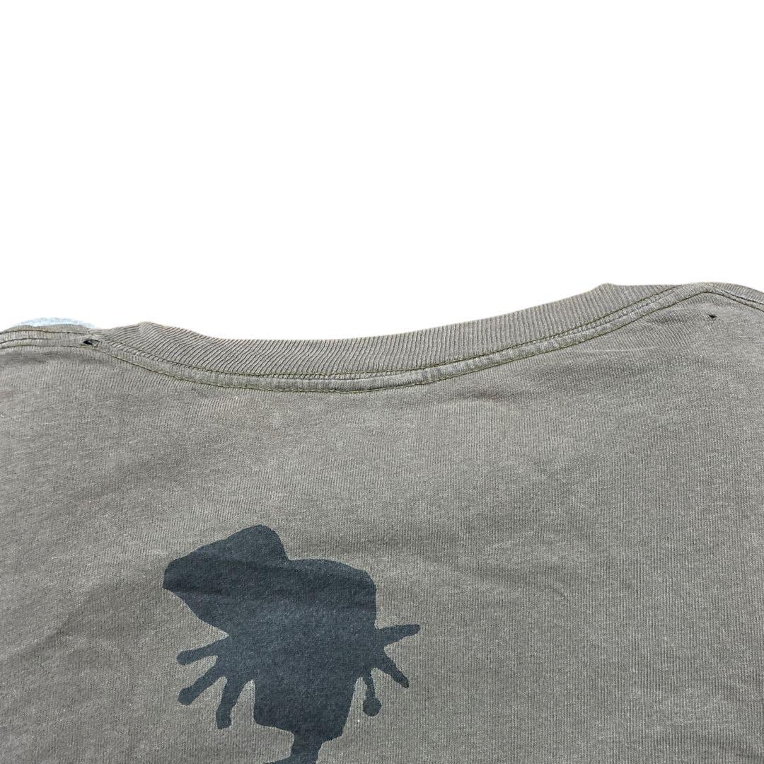 old stussy 80s 黒タグ Tシャツ USA製　シャドーマン　激レア