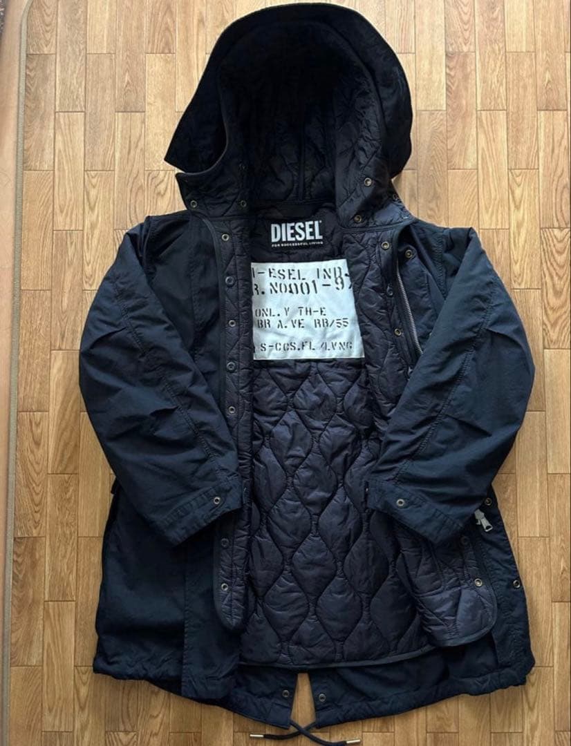 美品✨DIESEL 3way W-MILES JACKET モッズコート L相当