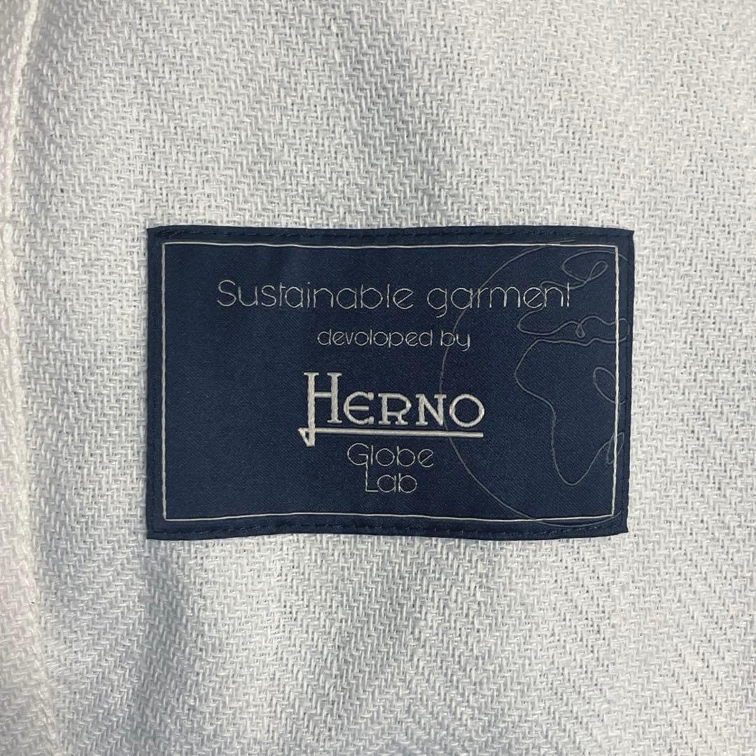 良品　HERNO ヘルノ　デザインシャツジャケット　イタリア製