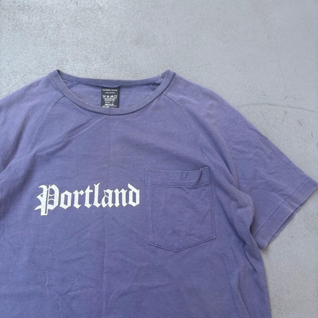 00s Number (N)ine portland期　ポケット　半袖　tシャツ
