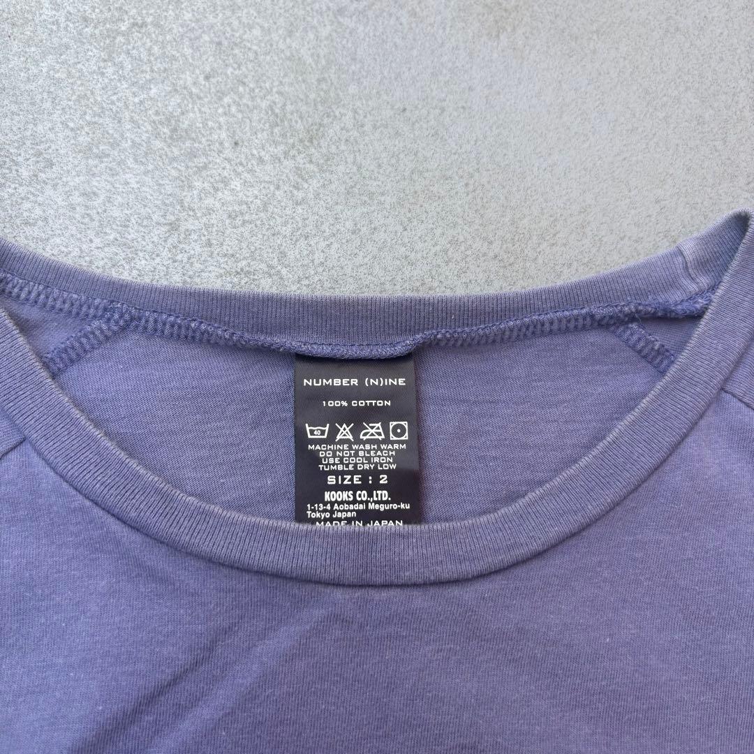 00s Number (N)ine portland期　ポケット　半袖　tシャツ