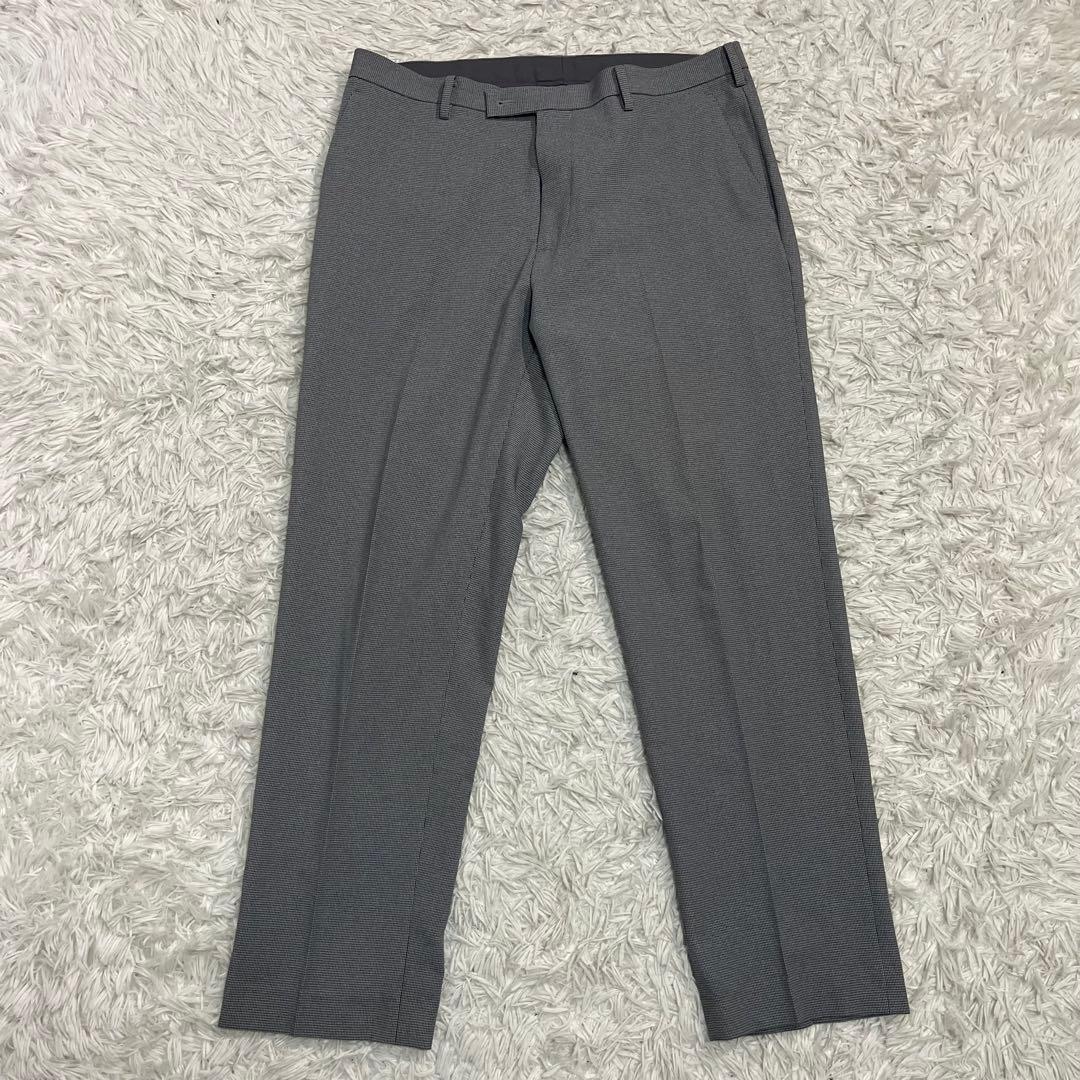 【未使用品】UNIQLO ユニクロ　2024年　感動セットアップ　千鳥柄　XL