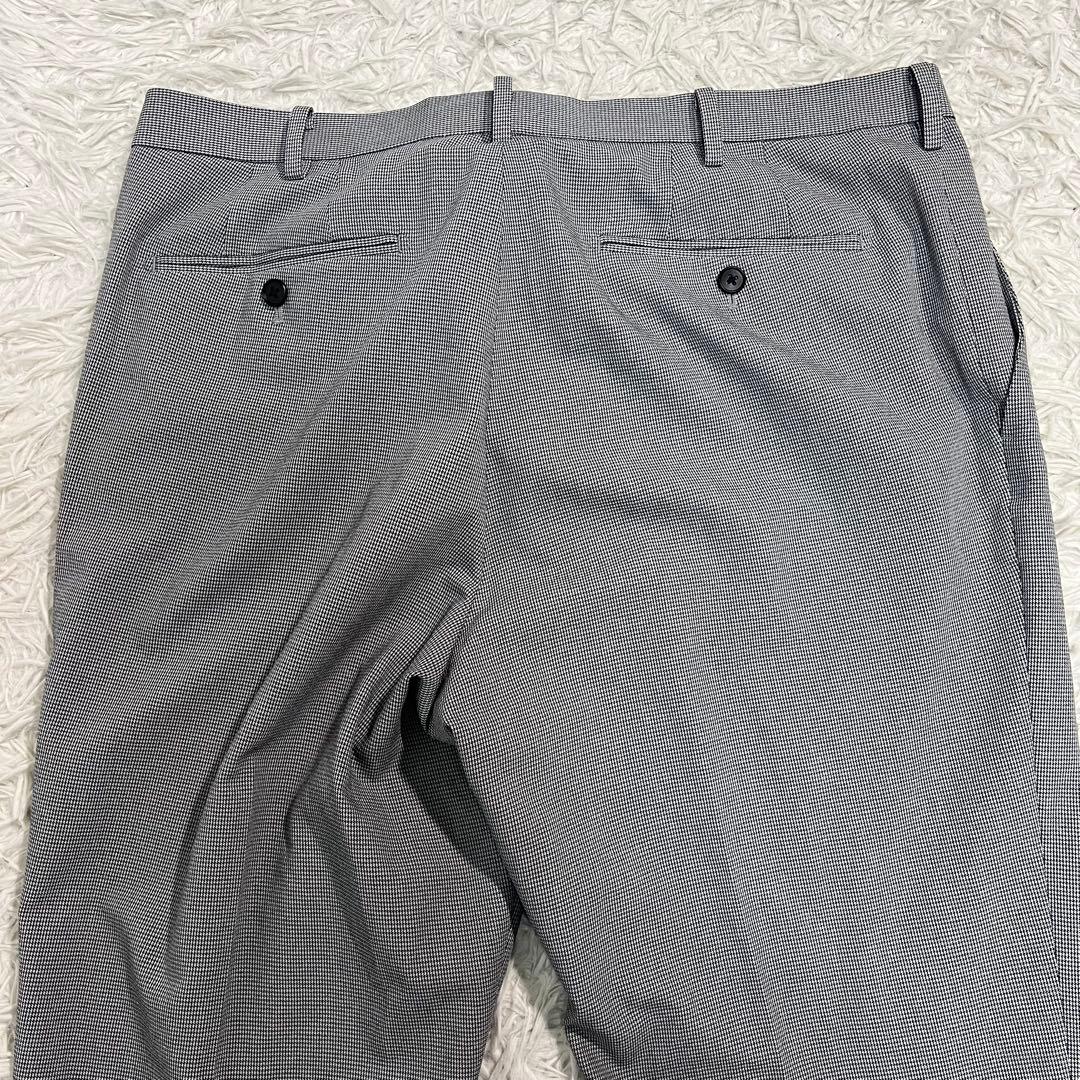 【未使用品】UNIQLO ユニクロ　2024年　感動セットアップ　千鳥柄　XL