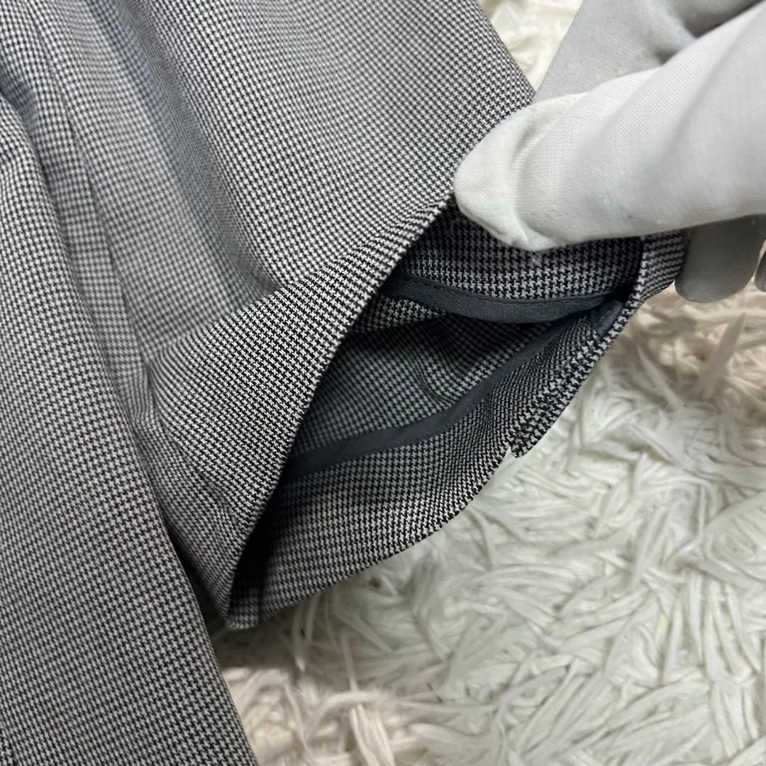 【未使用品】UNIQLO ユニクロ　2024年　感動セットアップ　千鳥柄　XL