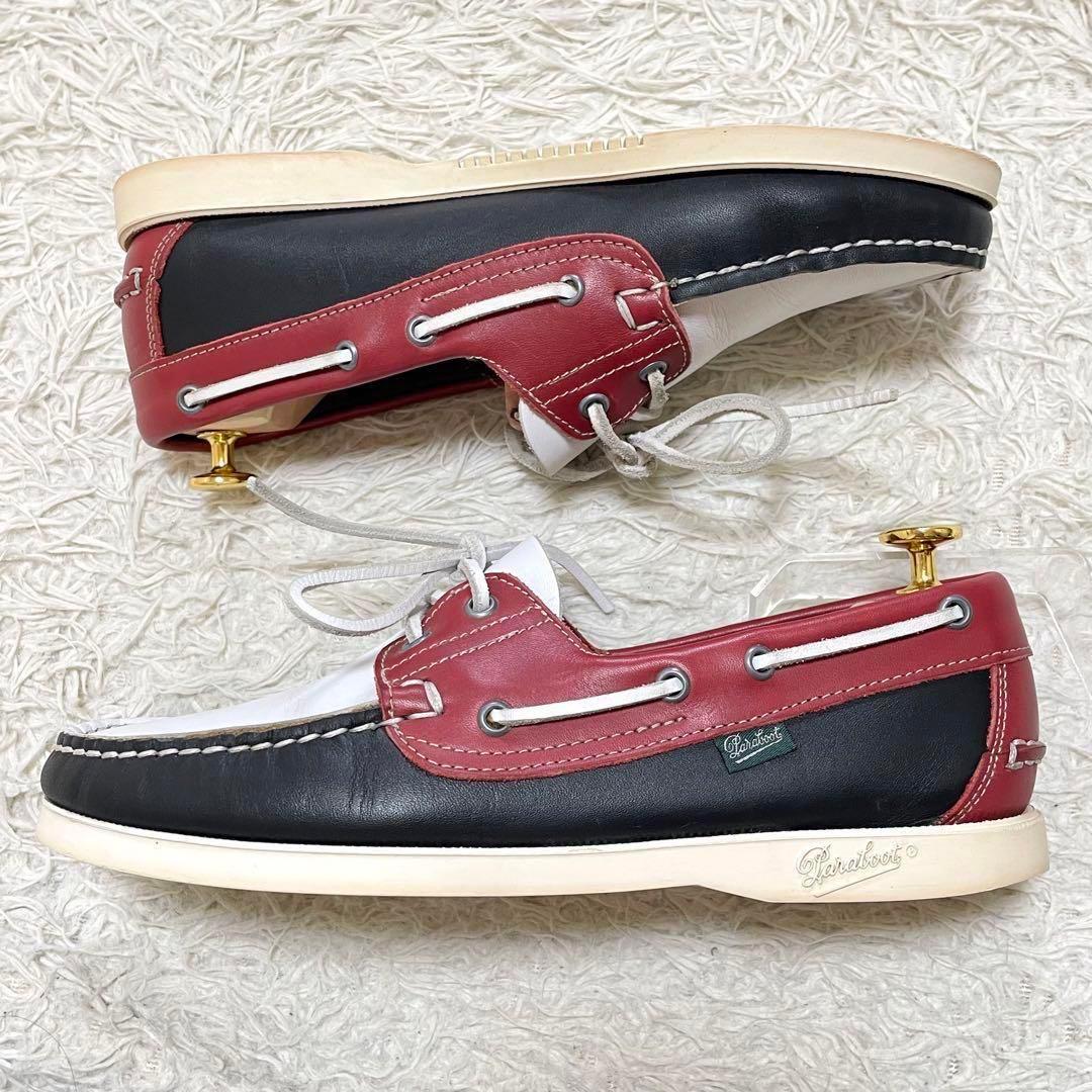 Paraboot デッキシューズ BARTH フランス製 トリコロール