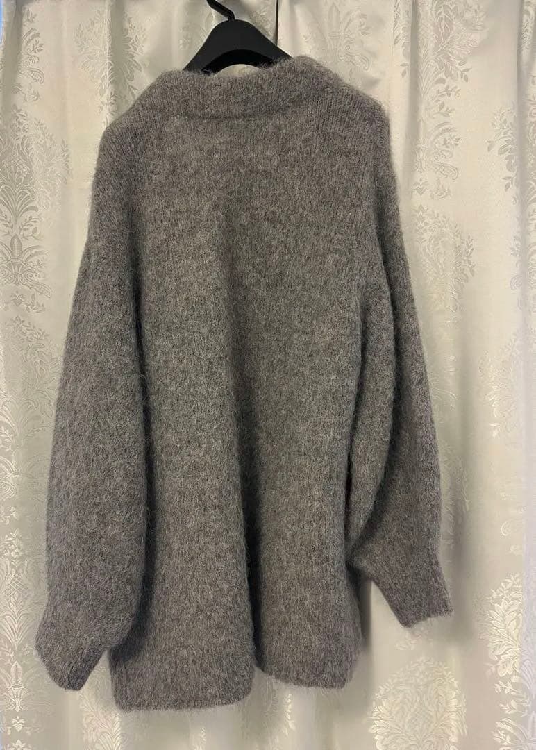 【美品】CELFORD ヘアリーミディ丈カーディガン