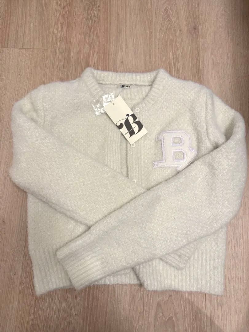 Bibiy. STELLAR OPEN CARDIGAN 新品タグ付き　ホワイト