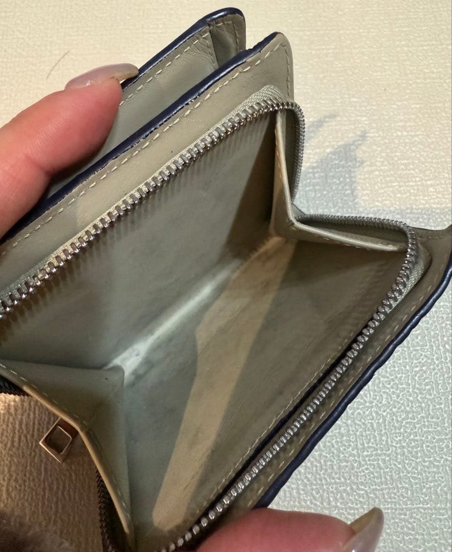 【週末最終値下げ】LOEWE ロエベ コンパクトウォレット ベージュ 正規品