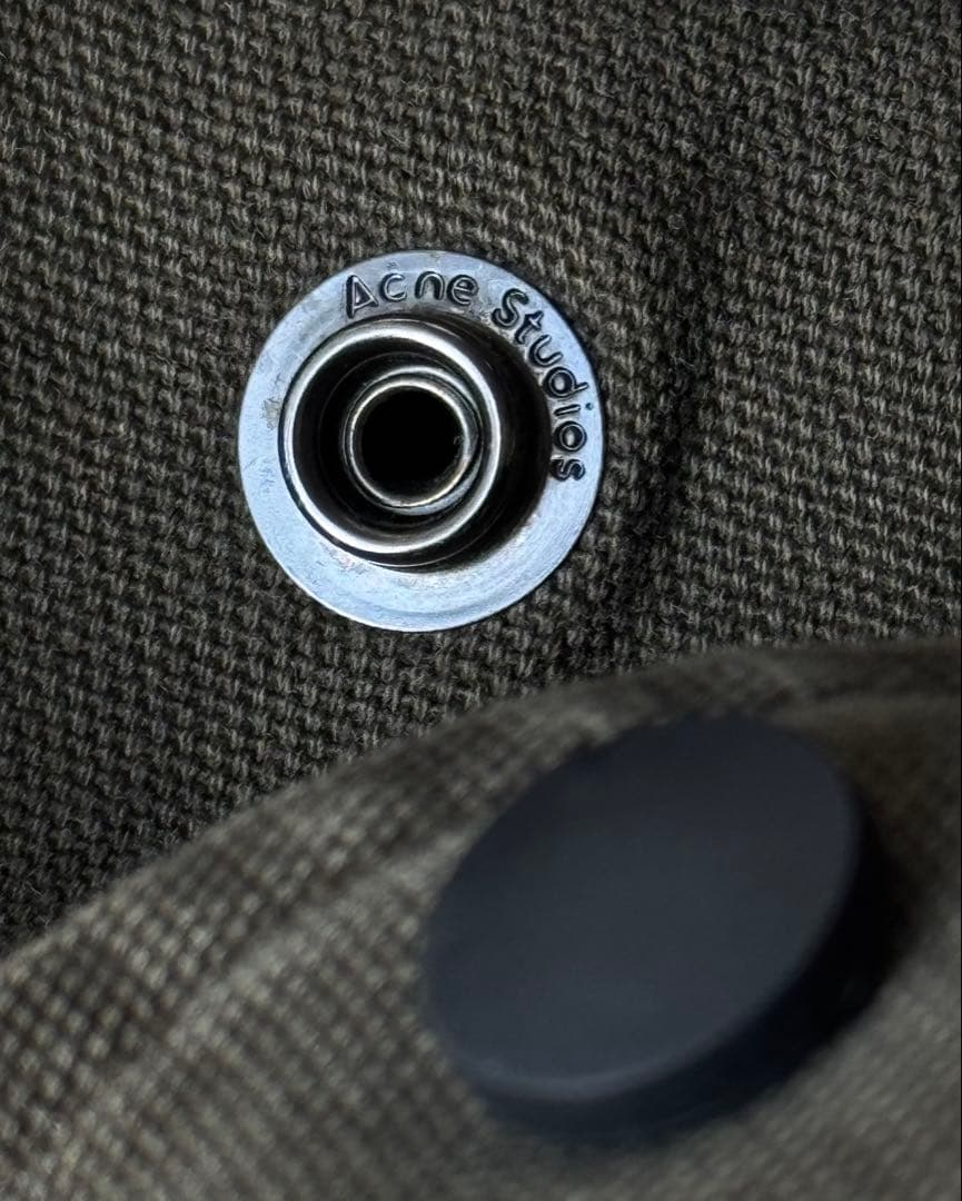 【Acne Studios】フーデッドモッズコート / オリーブ