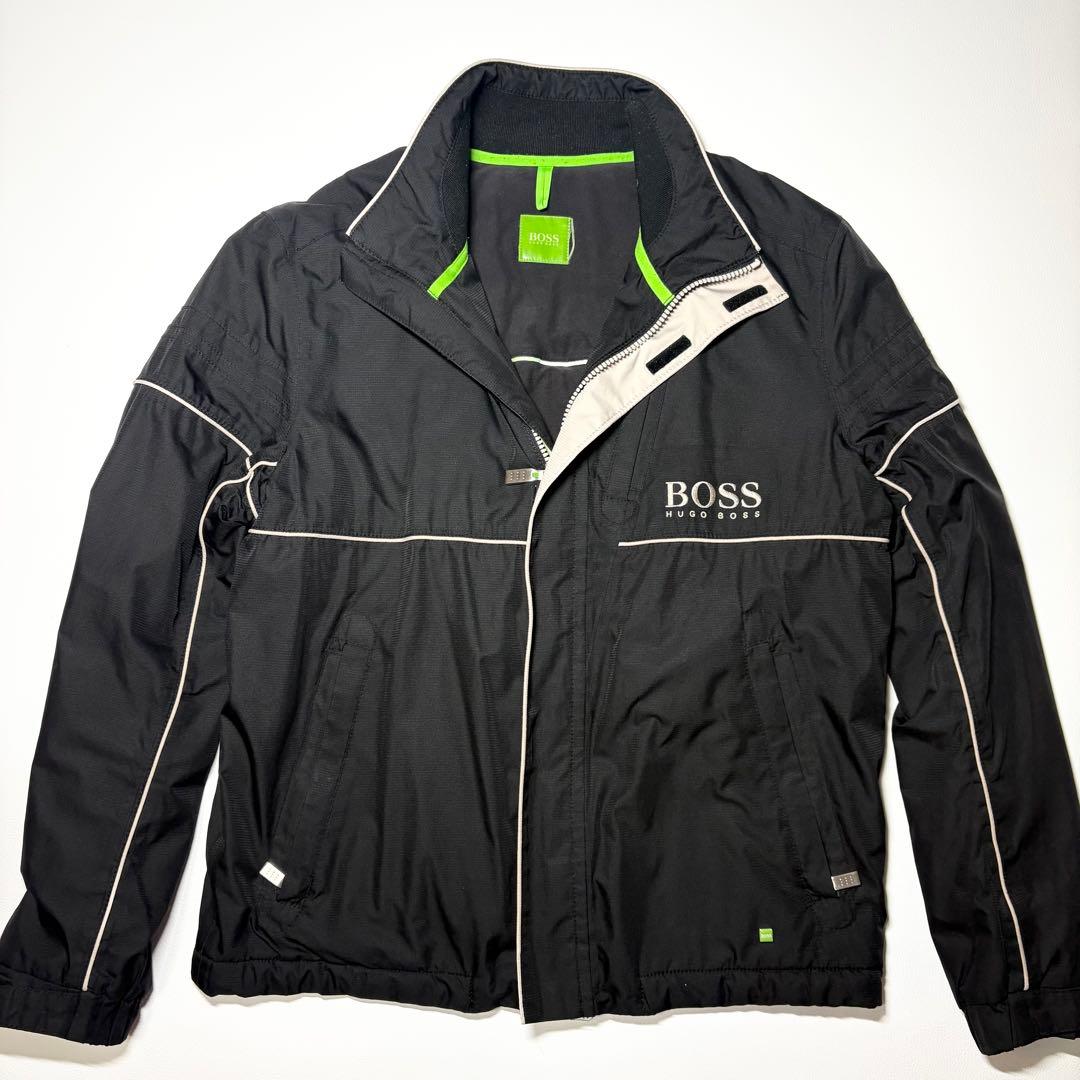 HUGO BOSS ヒューゴボス ジャンパー ブルゾン ナイロンジャケット 黒