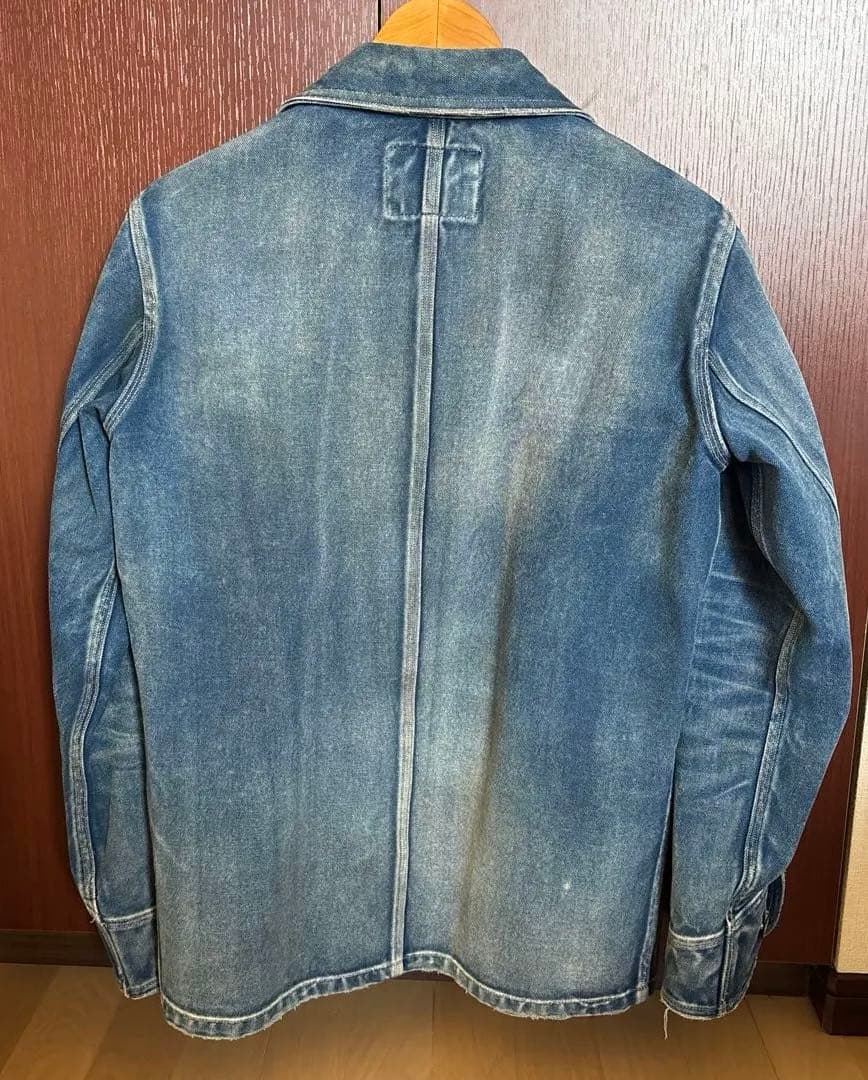 TMT インディゴキャンバスカバーオール(VINTAGE FINISHED)