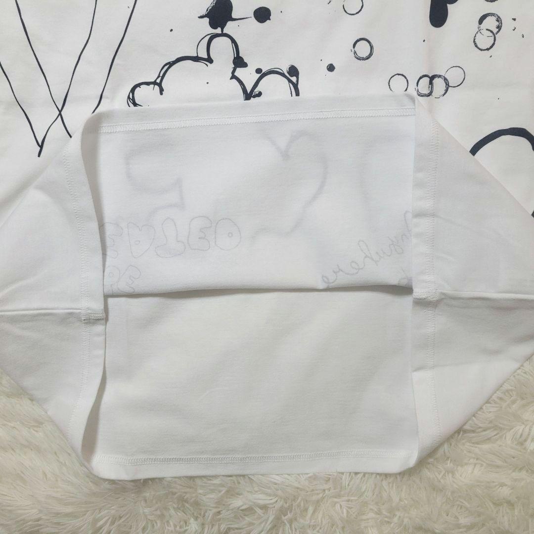 ♡大人F2♡2026SS♡フランキーグロウ♡ビッグプリント Tシャツ WHITE