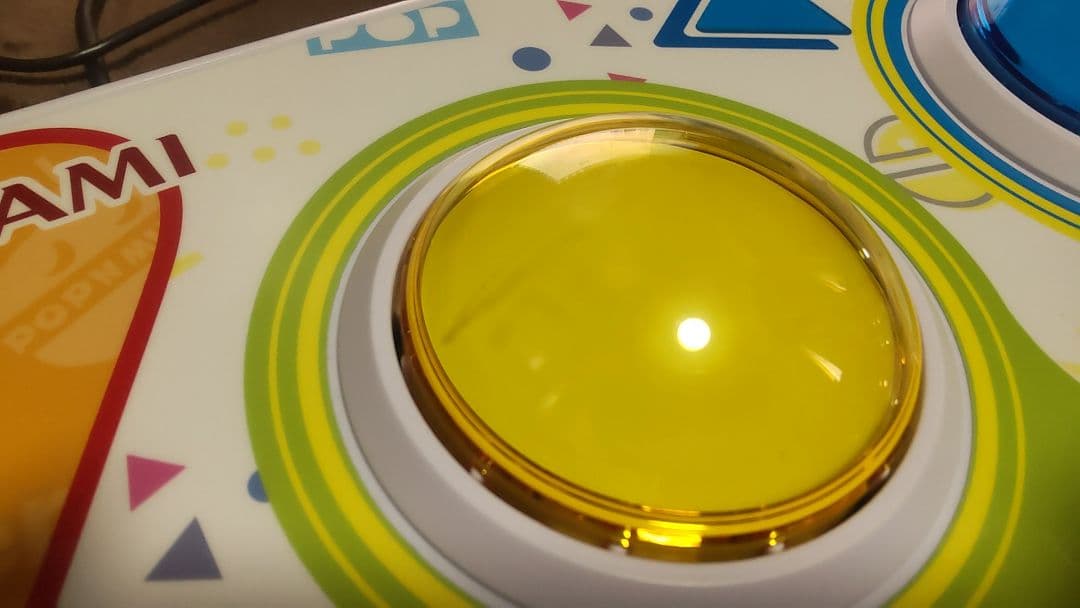 ポップンミュージック プレミアムコントローラー 完動品 低ストローク