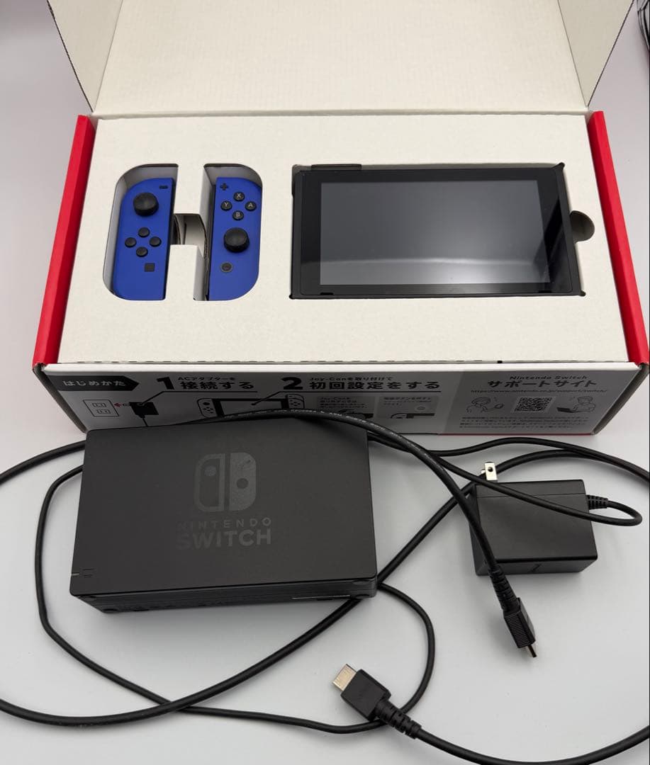 Nintendo Switch 本体 青/青　付属品付き