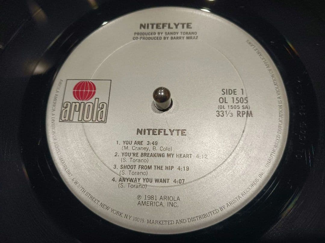 NITEFLYTE / NITEFLYTE Ⅱ《LPレコード》FREESOUL