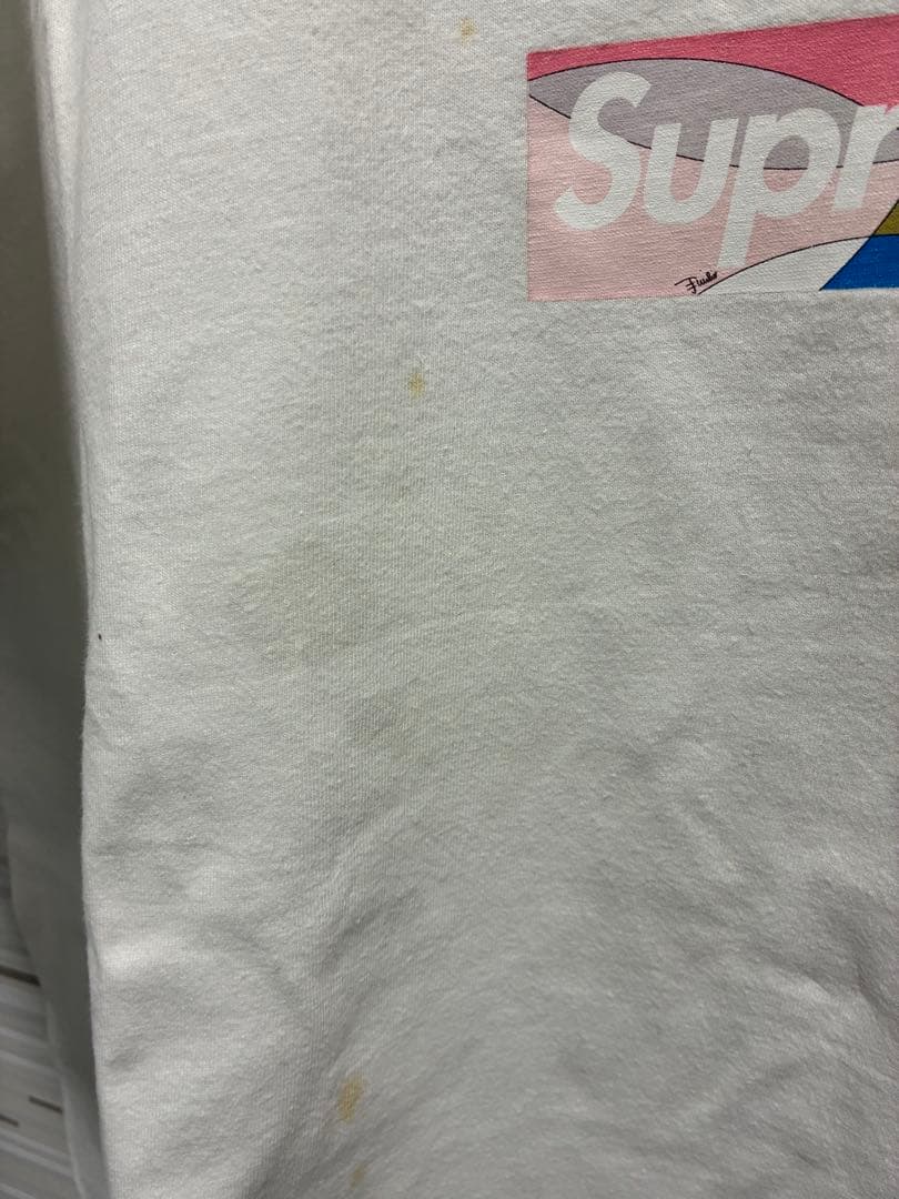 Supreme x Emilio Pucci Tシャツ XL ホワイト