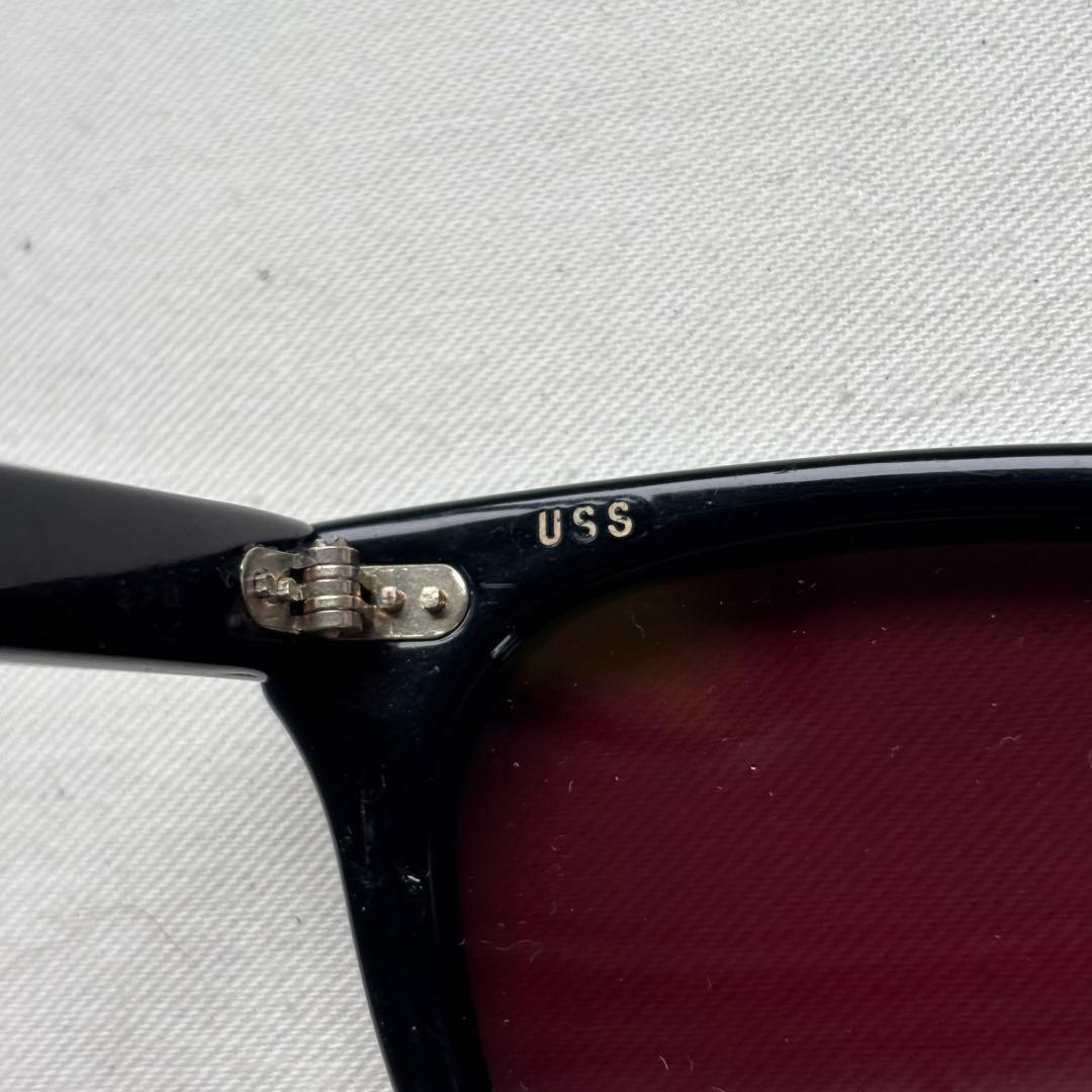 USS 50/26 GIグラス ビンテージ メガネ サングラス 眼鏡 黒 726
